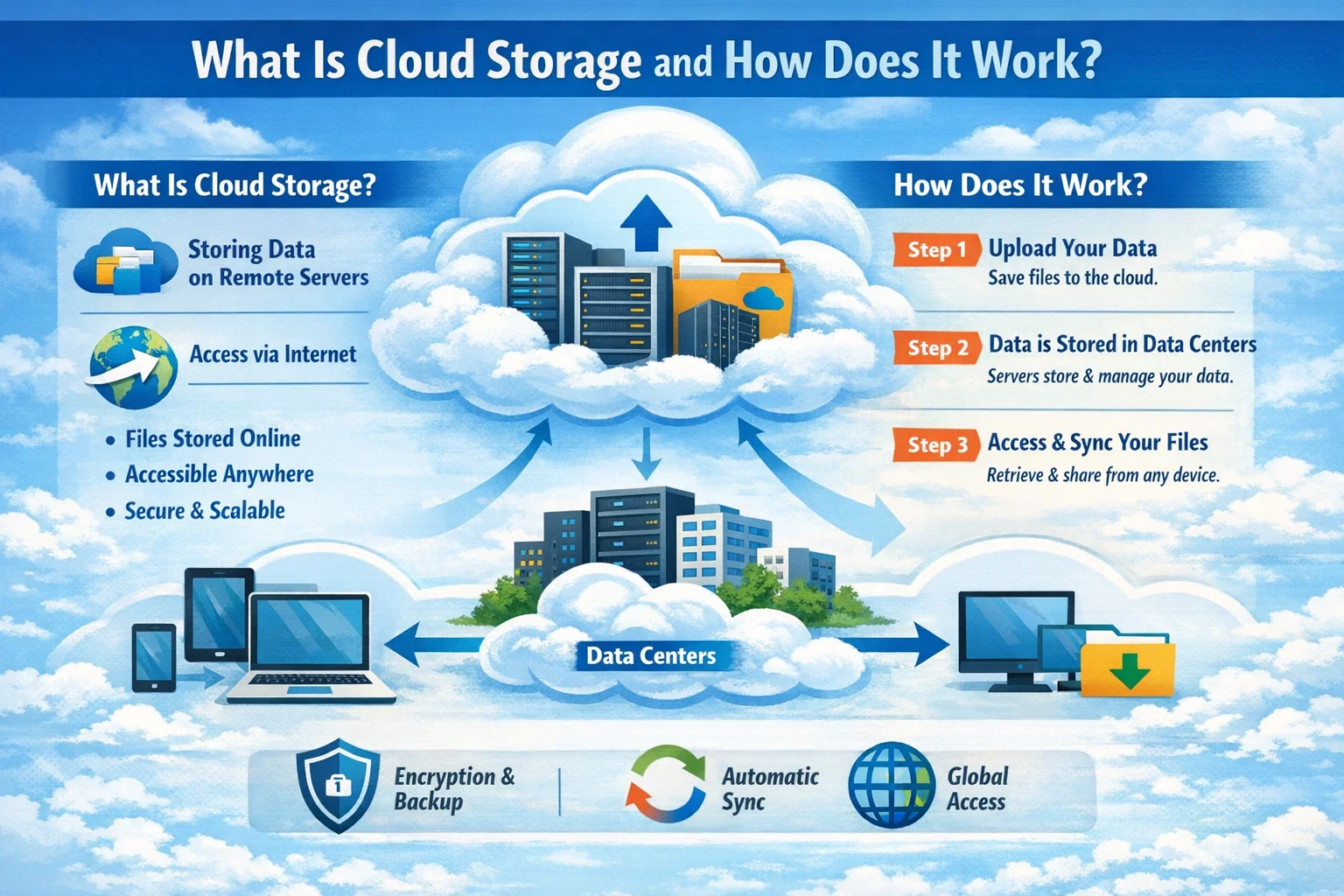What Is Cloud Storage and How Does It Work? Hero Image